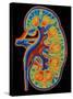 Coloured CT Scan Through a Healthy Human Kidney-PASIEKA-Stretched Canvas