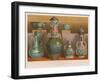 Coloured Earthenware from Algeria, Turkey-null-Framed Giclee Print