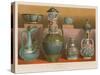 Coloured Earthenware from Algeria, Turkey-null-Stretched Canvas