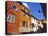 Coloured Facades, Trastevere District, Rome, Italy, Europe-Ken Gillham-Stretched Canvas