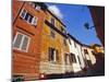Coloured Facades, Trastevere District, Rome, Italy, Europe-Ken Gillham-Mounted Photographic Print