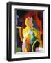 Coloured Forms III, 1913-Auguste Macke-Framed Giclee Print