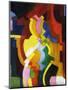 Coloured Forms III, 1913-Auguste Macke-Mounted Giclee Print