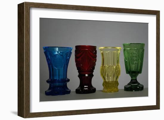 Coloured Glasses-Friedrich Egermann-Framed Giclee Print