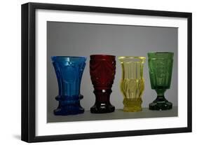Coloured Glasses-Friedrich Egermann-Framed Giclee Print
