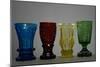 Coloured Glasses-Friedrich Egermann-Mounted Giclee Print