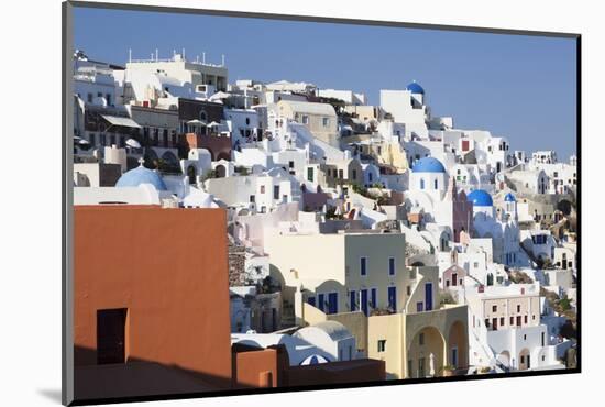 Coloured Houses and Church-Markus Lange-Mounted Photographic Print