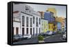 Coloured Houses in Puerto De Tazacorte, Island La Palma, Canary Islands, Spain-Rainer Mirau-Framed Stretched Canvas