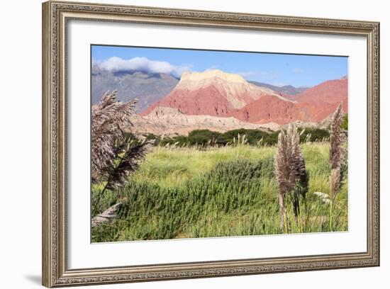 Coloured Mountains, Salta District, Argentina-Peter Groenendijk-Framed Photographic Print