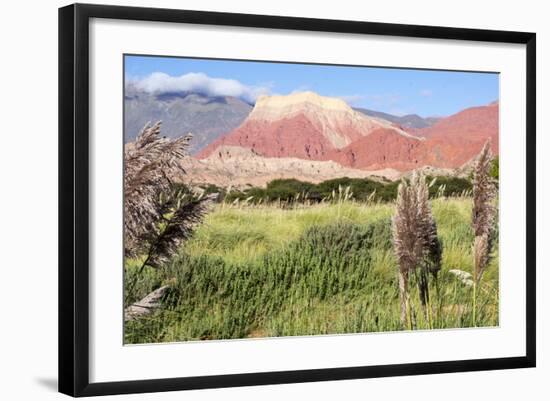 Coloured Mountains, Salta District, Argentina-Peter Groenendijk-Framed Photographic Print