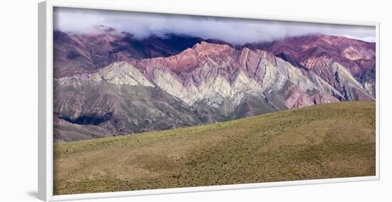 Coloured Mountains, Salta District, Argentina-Peter Groenendijk-Framed Photographic Print