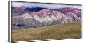 Coloured Mountains, Salta District, Argentina-Peter Groenendijk-Framed Photographic Print