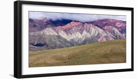 Coloured Mountains, Salta District, Argentina-Peter Groenendijk-Framed Photographic Print