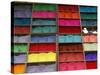 Coloured Powder for Sale at Market, Kathmandu, Nepal, Asia-Godong-Stretched Canvas