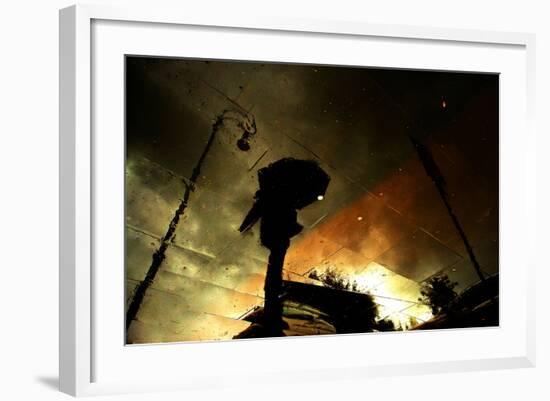 Coloured Rain-Fulvio Pellegrini-Framed Photographic Print