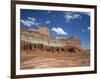 Coloured Rock Formations and Cliffs in the Capital Reef National Park in Utah, USA-Rainford Roy-Framed Photographic Print