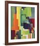 Coloured Shapes II-Auguste Macke-Framed Giclee Print