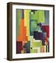 Coloured Shapes II-Auguste Macke-Framed Giclee Print