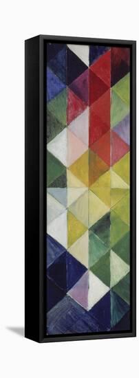 Coloured Squares, 1913-August Macke-Framed Stretched Canvas