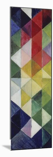 Coloured Squares, 1913-August Macke-Mounted Premium Giclee Print