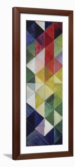 Coloured Squares, 1913-August Macke-Framed Premium Giclee Print