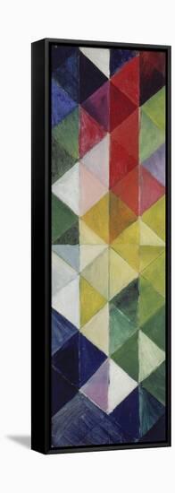 Coloured Squares, 1913-August Macke-Framed Stretched Canvas