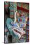 Coloured Wooden Roof in the Bulguksa Temple-Michael-Stretched Canvas