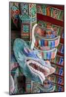 Coloured Wooden Roof in the Bulguksa Temple-Michael-Mounted Photographic Print
