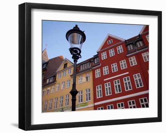 Colourful Architecture, Nyhavn, Copenhagen, Denmark, Scandinavia, Europe-Frank Fell-Framed Photographic Print