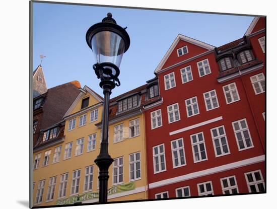 Colourful Architecture, Nyhavn, Copenhagen, Denmark, Scandinavia, Europe-Frank Fell-Mounted Photographic Print