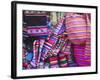 Colourful Bags and Scarves in Witches' Market, La Paz, Bolivia-Ian Trower-Framed Photographic Print