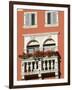 Colourful Balcony, Rovinj, Istria, Croatia, Europe-Stuart Black-Framed Photographic Print