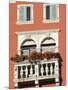 Colourful Balcony, Rovinj, Istria, Croatia, Europe-Stuart Black-Mounted Photographic Print