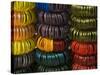 Colourful Bangles for Sale, Maheshwar, Madhya Pradesh State, India-R H Productions-Stretched Canvas