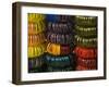 Colourful Bangles for Sale, Maheshwar, Madhya Pradesh State, India-R H Productions-Framed Photographic Print