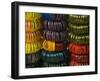 Colourful Bangles for Sale, Maheshwar, Madhya Pradesh State, India-R H Productions-Framed Photographic Print