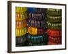 Colourful Bangles for Sale, Maheshwar, Madhya Pradesh State, India-R H Productions-Framed Photographic Print