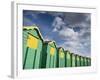 Colourful Beach Huts, Littlehampton, West Sussex, England, United Kingdom, Europe-Miller John-Framed Photographic Print