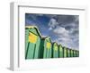 Colourful Beach Huts, Littlehampton, West Sussex, England, United Kingdom, Europe-Miller John-Framed Photographic Print