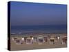 Colourful Beach Huts, Noordwijk, Katwijk, Holland-I Vanderharst-Stretched Canvas