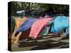 Colourful Beach Wraps for Sale, Manuel Antonio, Costa Rica, Central America-R H Productions-Stretched Canvas