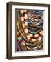 Colourful Beads Worn by a Woman of the Galeb Tribe, Lower Omo Valley, Ethiopia-Gavin Hellier-Framed Photographic Print