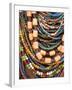 Colourful Beads Worn by a Woman of the Galeb Tribe, Lower Omo Valley, Ethiopia-Gavin Hellier-Framed Photographic Print