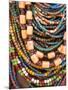 Colourful Beads Worn by a Woman of the Galeb Tribe, Lower Omo Valley, Ethiopia-Gavin Hellier-Mounted Photographic Print