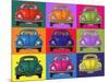 Colourful Beetles-Peter Adderley-Mounted Art Print