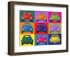 Colourful Beetles-Peter Adderley-Framed Art Print