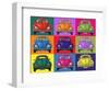 Colourful Beetles-Peter Adderley-Framed Art Print