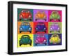 Colourful Beetles-Peter Adderley-Framed Art Print