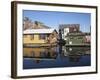 Colourful Boat Houses, Fisherman's Wharf, Victoria, Vancouver Island, British Columbia, Canada, Nor-Martin Child-Framed Photographic Print