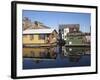 Colourful Boat Houses, Fisherman's Wharf, Victoria, Vancouver Island, British Columbia, Canada, Nor-Martin Child-Framed Photographic Print